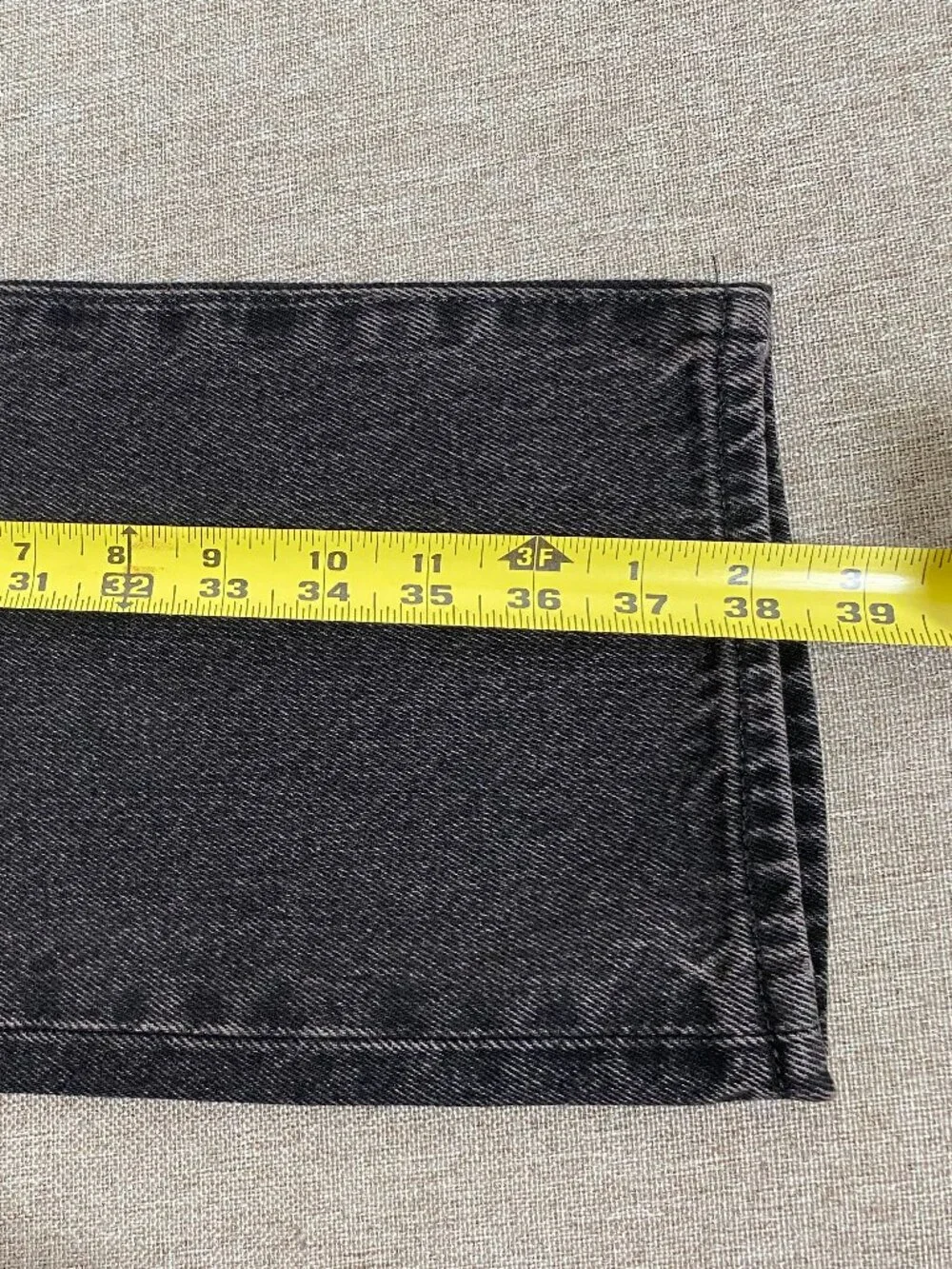Levi's Premium 555 Relaxed Straight Denim Jeans Men's 30 x 30 Mid Rise Black NWT